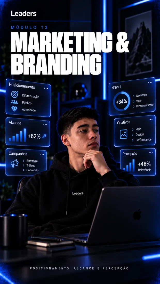 Capa do módulo Marketing e Branding